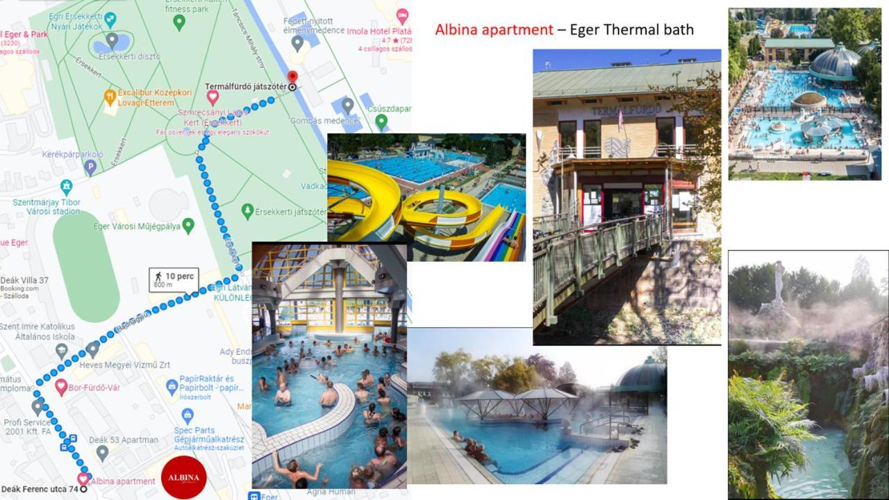 Albina Apartman Eger Ngoại thất bức ảnh